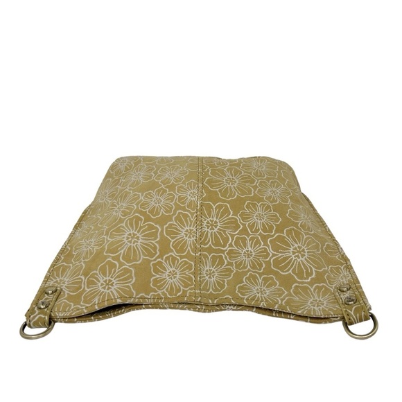 HOBO Crossbody bag Small Pier Printed Leather Floral Magnetic closure Like new - Picture 6 of 13